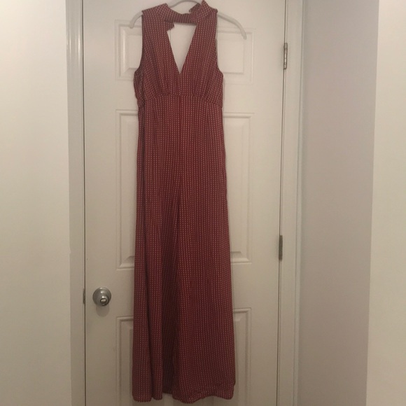 Anthropologie Pants - Anthropologie Maeve Farida Mock Neck Jumpsuit